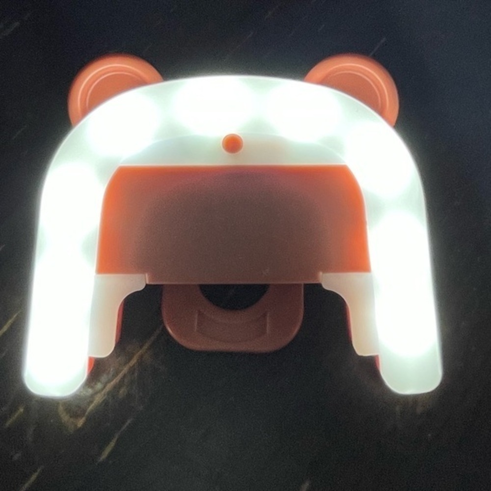 White and Pink Phone Selfie Light